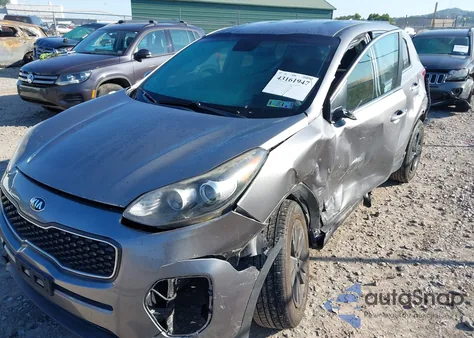 2017 Kia Sportage Lx из США, поврежденный, VIN KNDPM3AC6H7137167